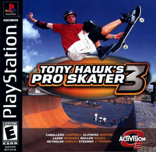 Tony Hawk's Pro Skater 3 PS1 Version